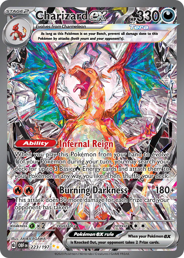Charizard ex Special Illustration — Obsidian Flames raw Pokémon card listed on NMR
